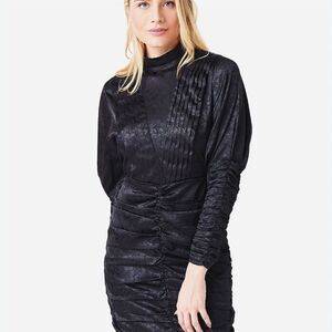 Hunter Bell Ariana Dress Black Knee Length Party Cocktail Size 0